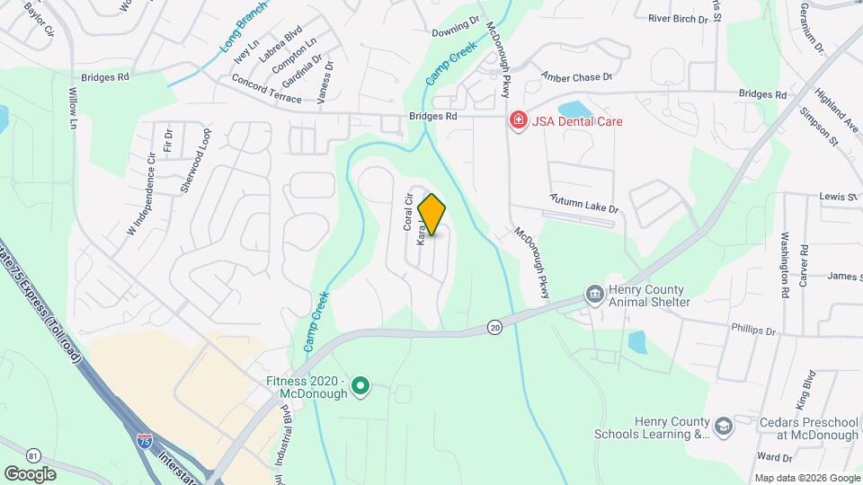 348 Coral Cir Map and Location Details