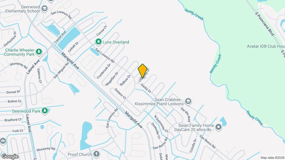 306 Chiquita Ct Map and Location Details