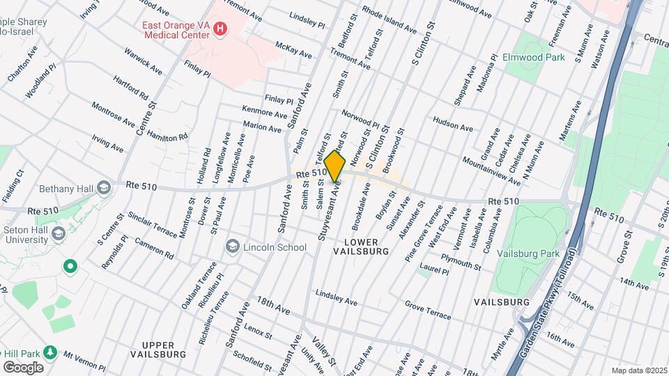 19 Stuyvesant Ave., Unit 2 Map and Location Details