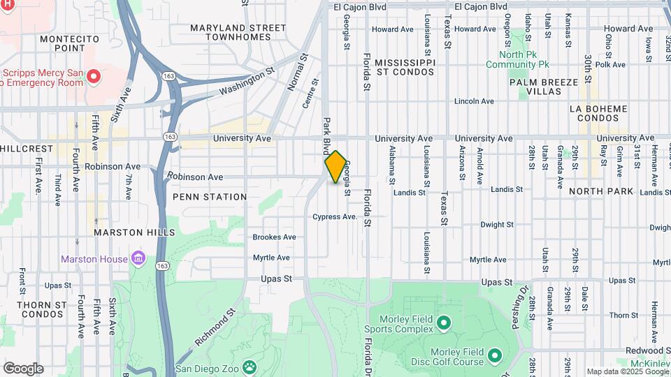 3720 Crestwood Pl, Unit Bungalow Map and Location Details