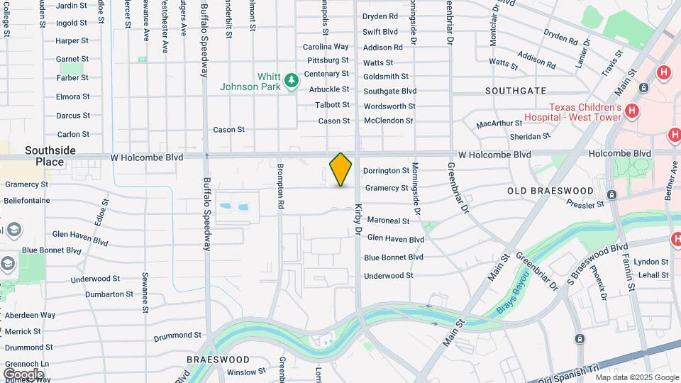 2601 Gramercy St Map and Location Details