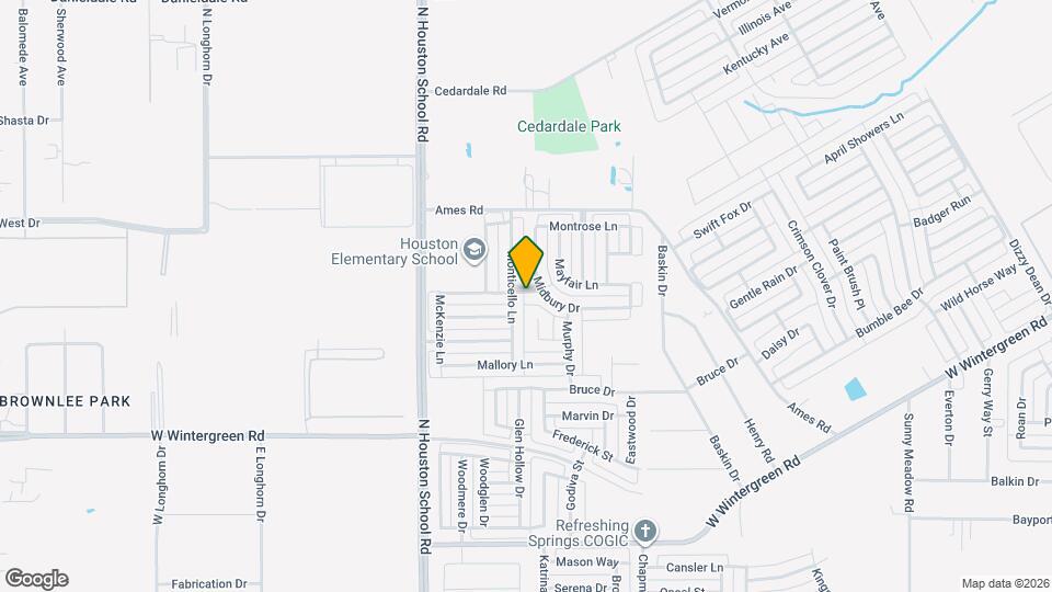 2338 Manchester Ln Mapa y Detalles de la Ubicación