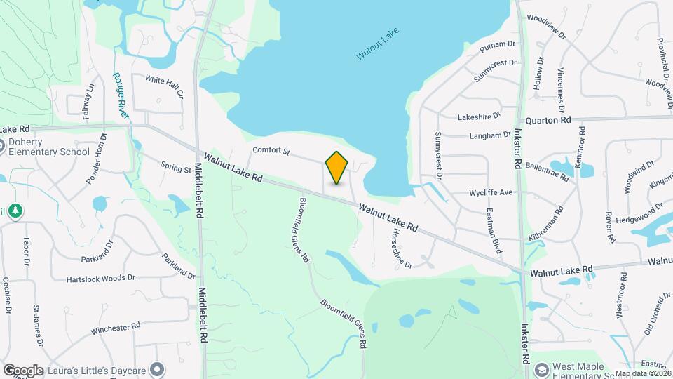 2580 Walnut Lake Rd Map and Location Details