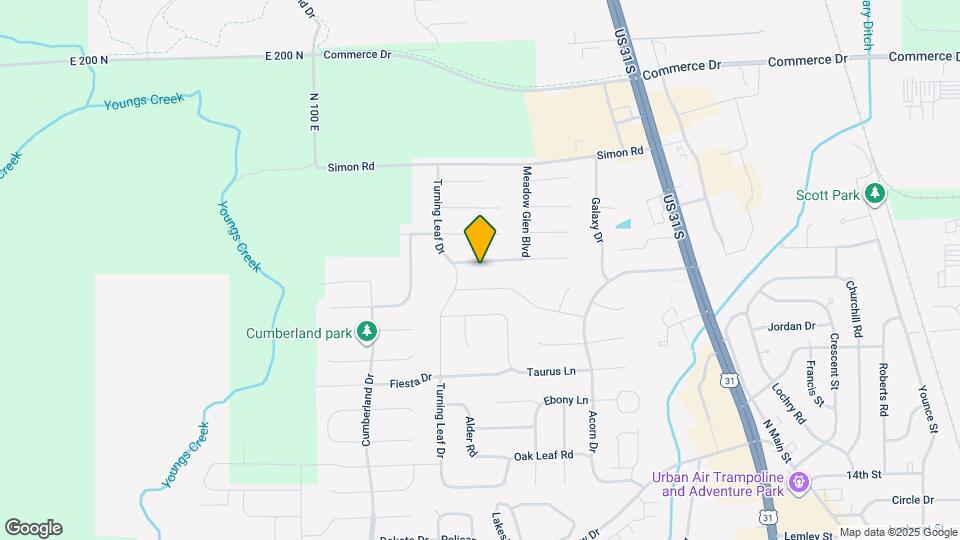 1151 Spring Meadow Ct Map and Location Details