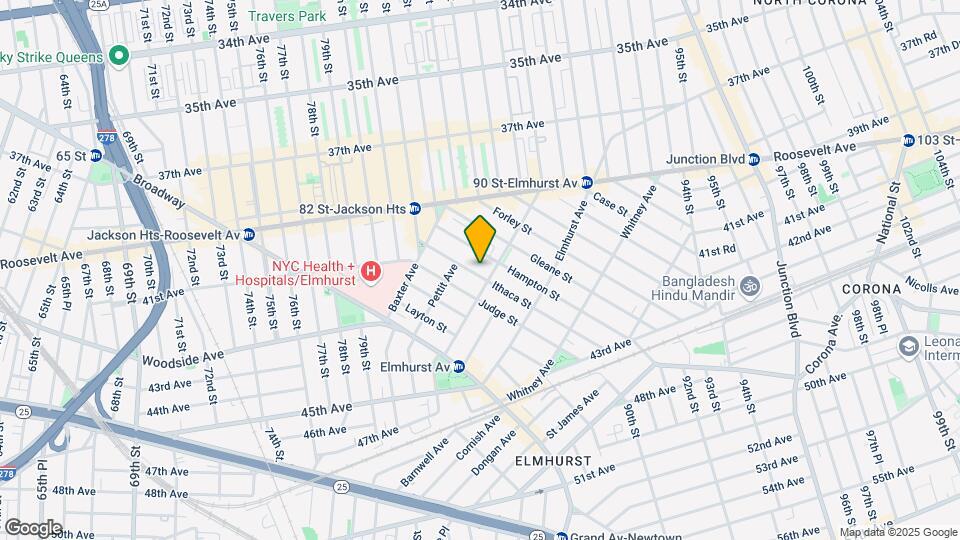 4067 Ithaca St Map and Location Details