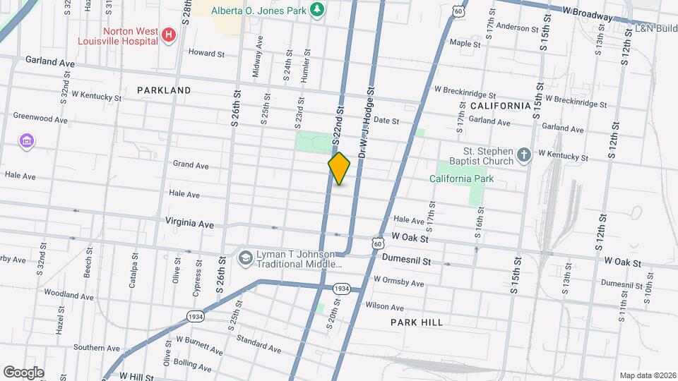 2117 Osage Ave Mapa y Detalles de la Ubicación