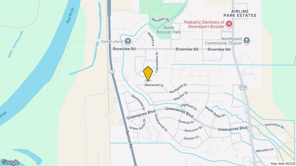 517 Glenwood St Map and Location Details