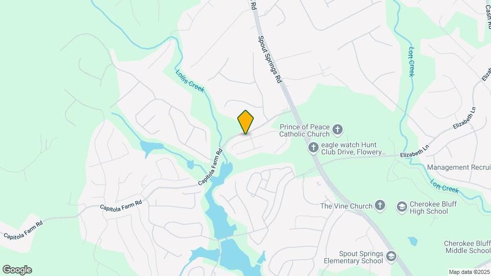 6512 Crosscreek Ln Map and Location Details