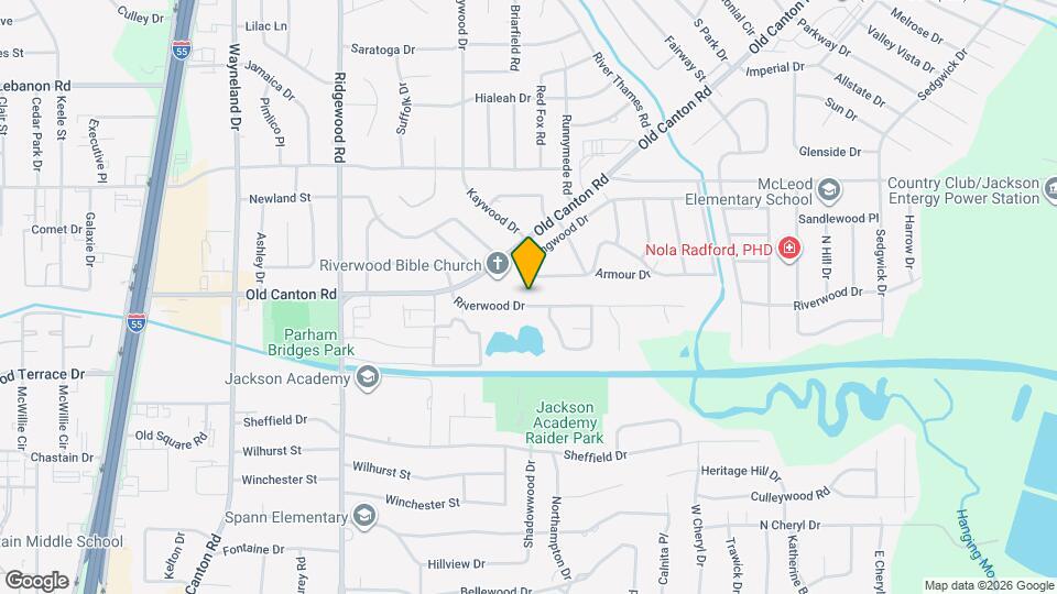 1375 Riverwood Dr Map and Location Details