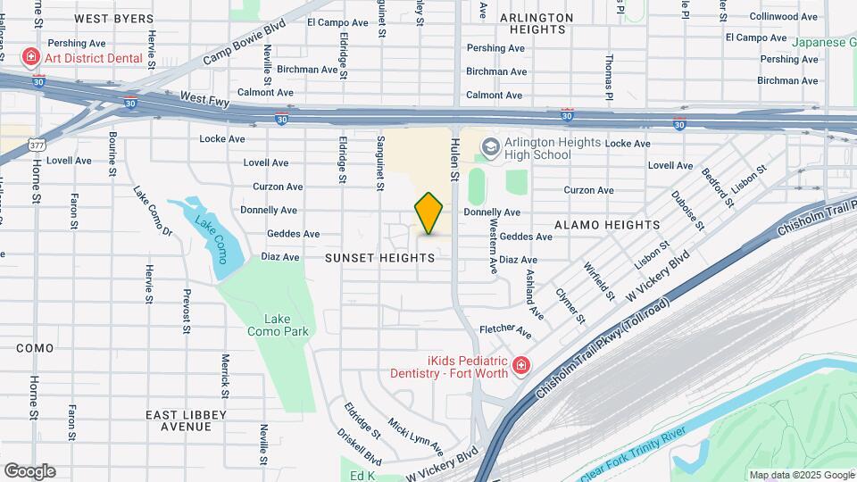 4629 Geddes Ave Map and Location Details