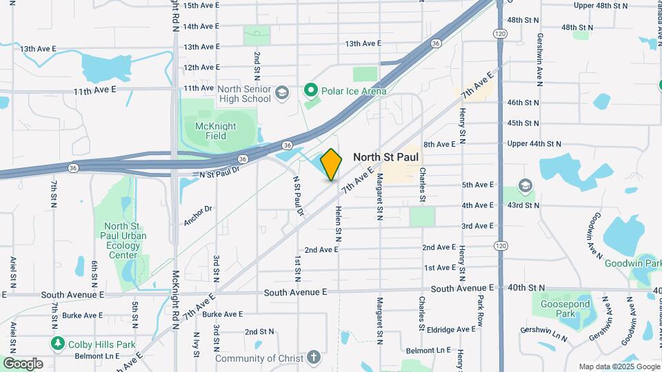 Franklyn Park Apartments Map and Location Details