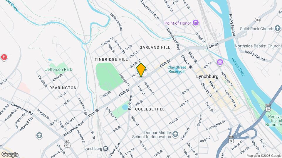 901 Fifth St Map and Location Details