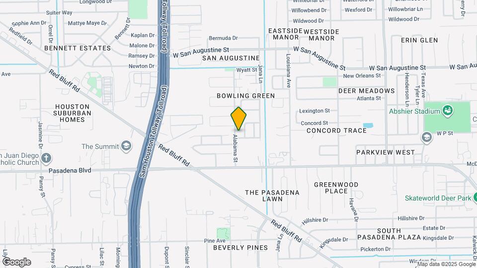 2027 Alabama St Map and Location Details