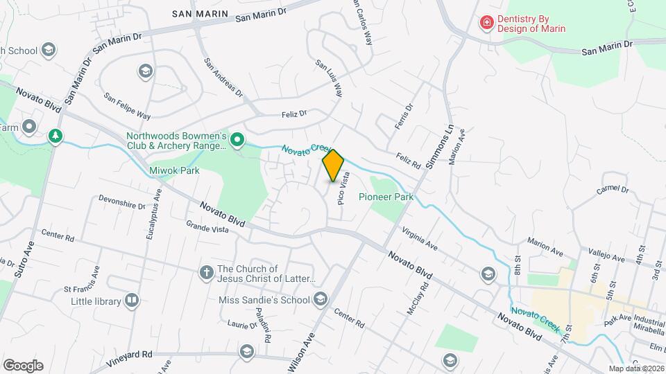 52 Baca Vista Map and Location Details