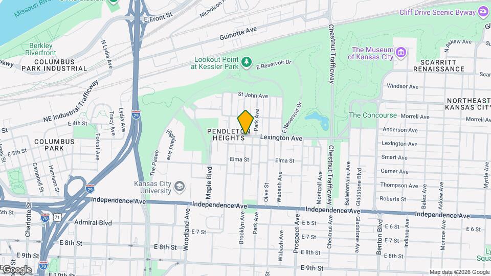 2201 Lexington Ave Map and Location Details