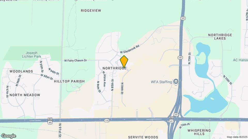 8325 W Northridge Ct Map and Location Details