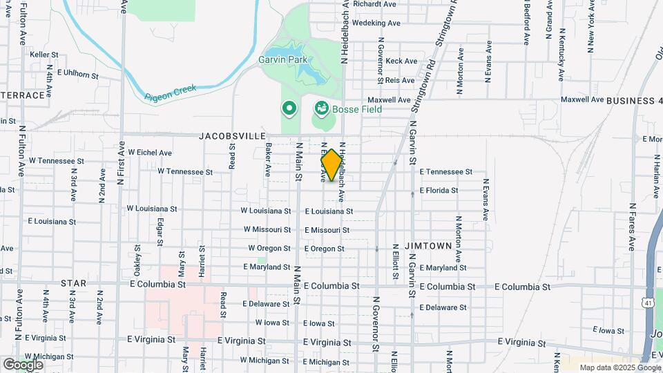 108 E Florida St Map and Location Details
