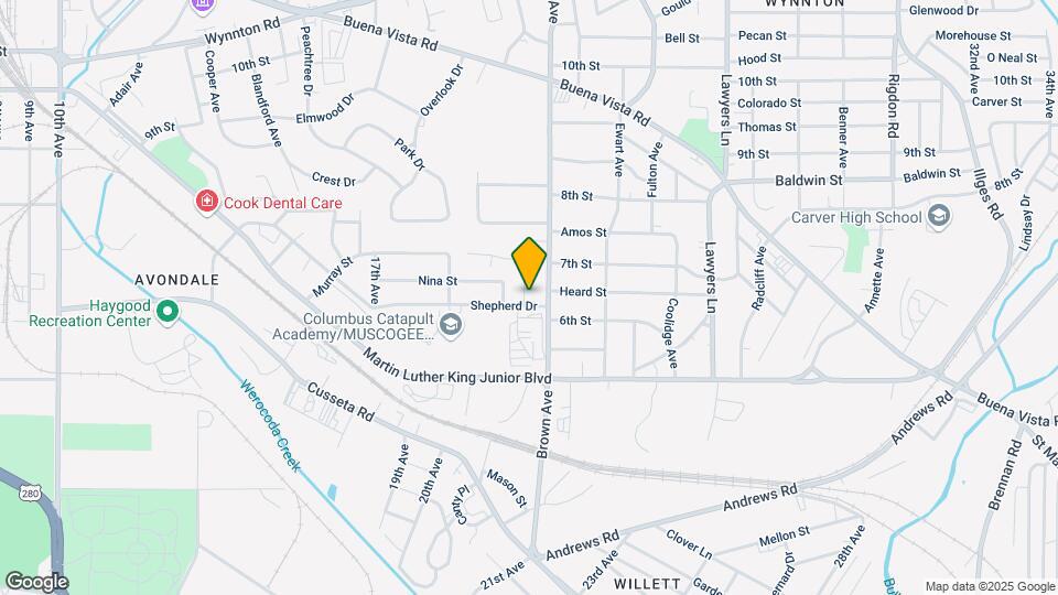 2025 Shepherd Dr Map and Location Details
