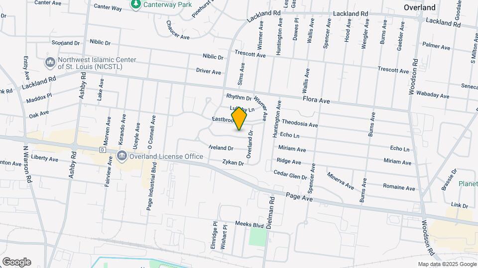 9823 Meadowview Dr Mapa y Detalles de la Ubicación