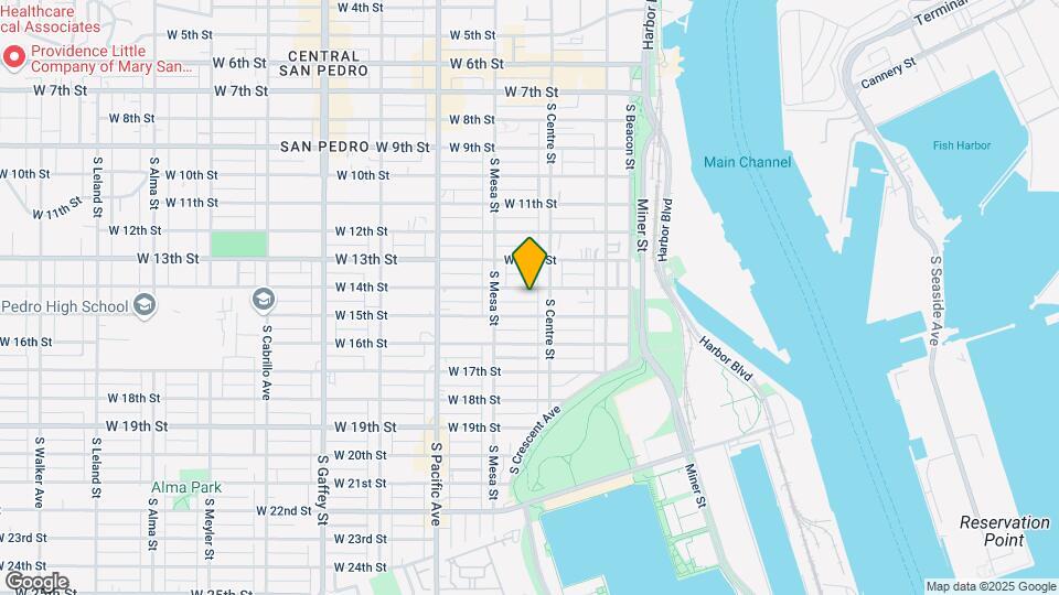 335 W 14th St Map and Location Details