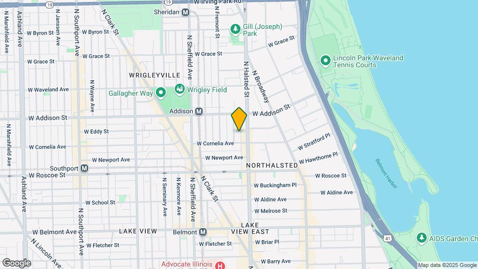 3517 N Reta Ave, Unit 1F Map and Location Details