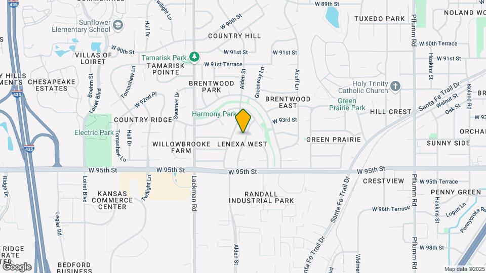9336 Greenway Ln Map and Location Details
