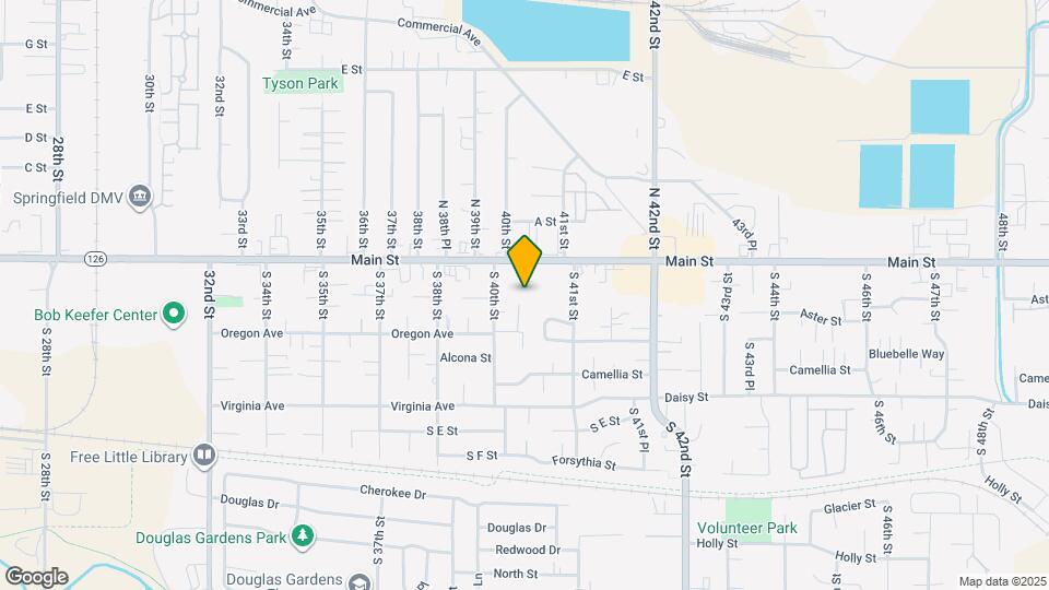 203-205 S 40th Pl Map and Location Details