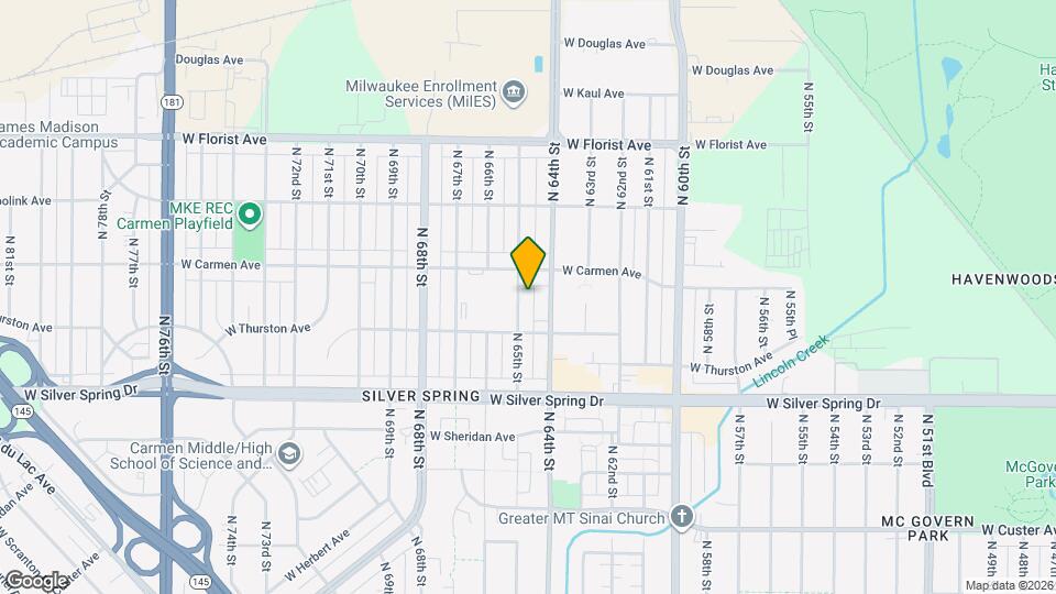 5744A N 65th St Mapa y Detalles de la Ubicación