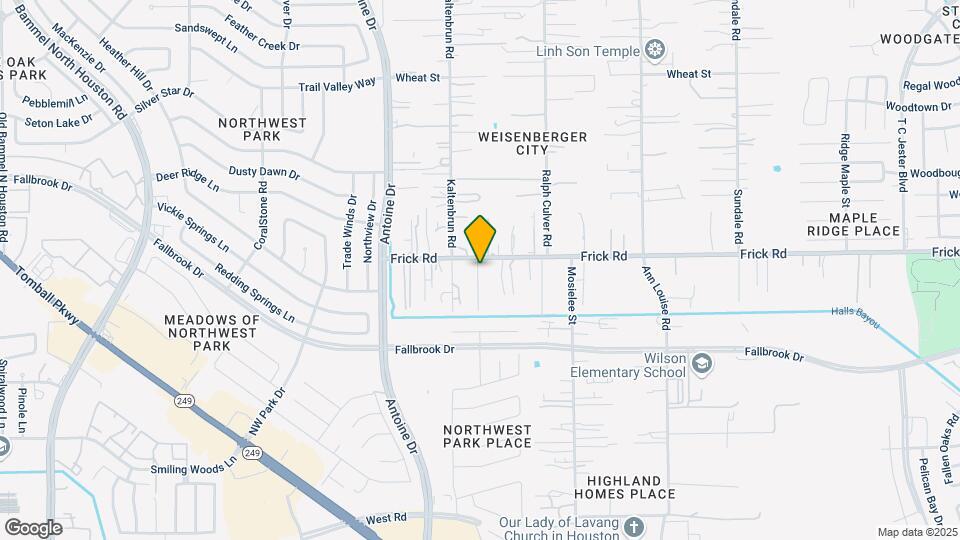 3357-3359 Frick Rd Map and Location Details