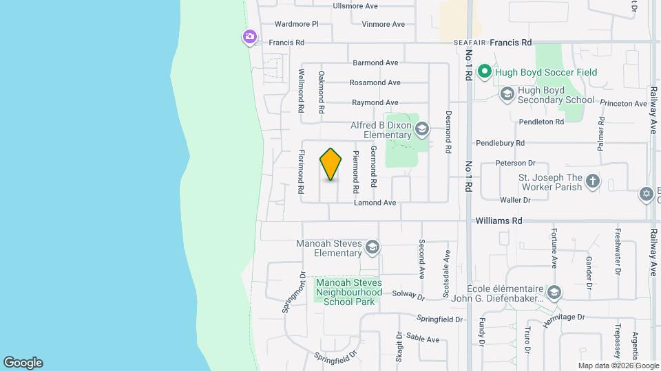 9531 Chapmond Crescent Map and Location Details