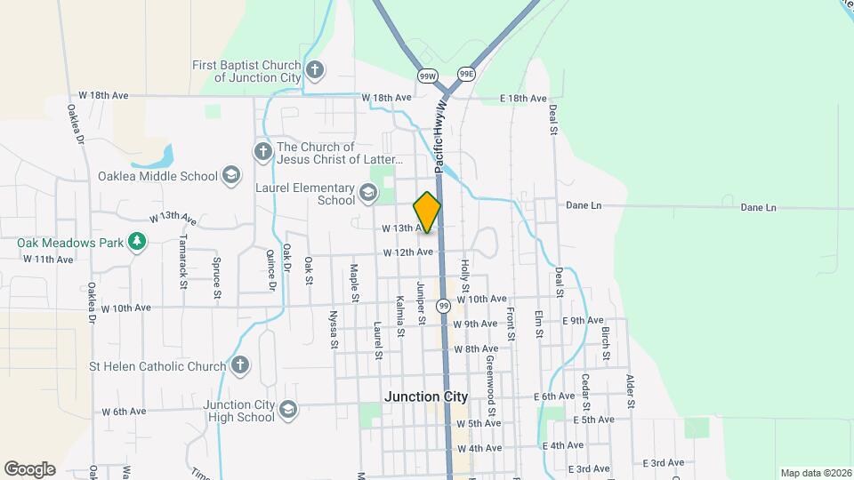 1248 Juniper St Map and Location Details