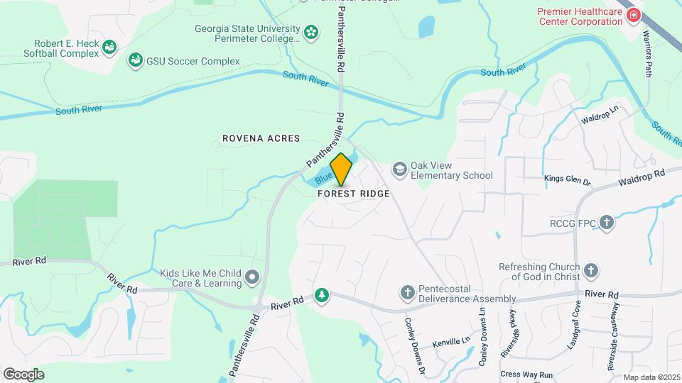 2847 Saratoga Lake View Map and Location Details