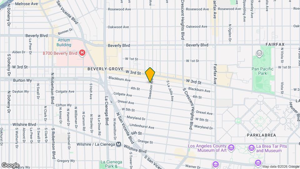 8300 Blackburn Ave Map and Location Details