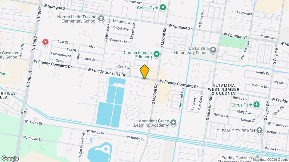 3101 W Brentwood St Map and Location Details