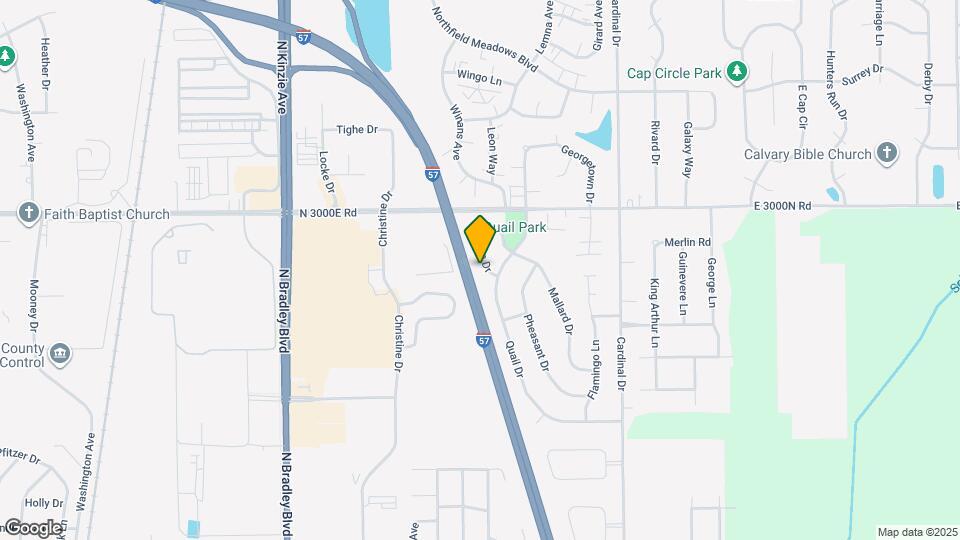 1155 Swan Dr Map and Location Details