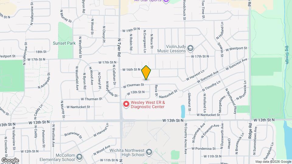 8432-8434 W Thurman St Map and Location Details