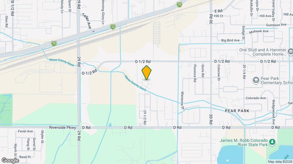 429-29 1/2 29 1/2 Rd Map and Location Details