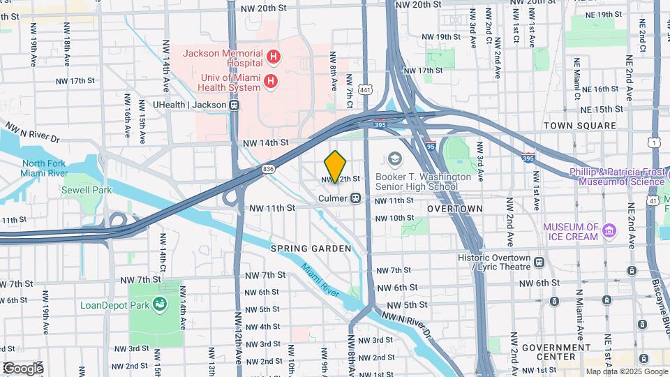 1158 NW 8th Ave Mapa y Detalles de la Ubicación