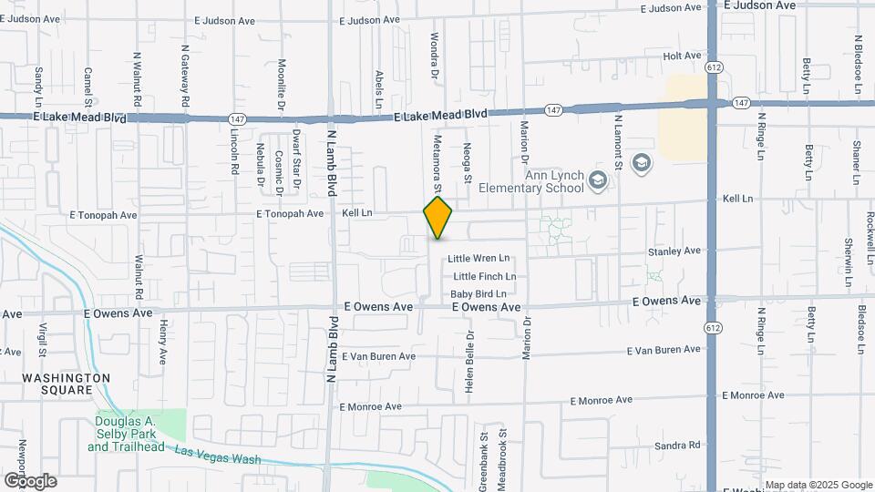 4525 Coronado Hills Way Map and Location Details