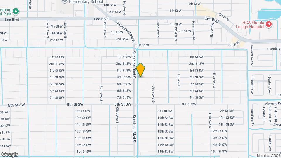 3015 4th St SW Map and Location Details