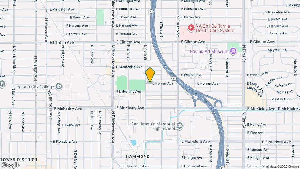 2126 E Normal Ave Map and Location Details