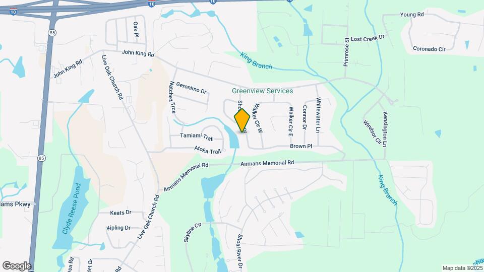 422 Shoal Lake Dr Map and Location Details