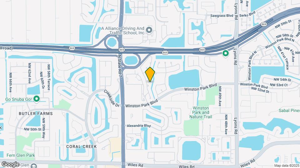 5362 NW 55th Terrace Map and Location Details