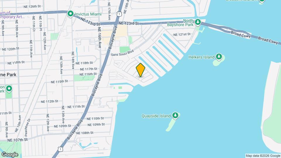 11445 N Bayshore Dr Map and Location Details