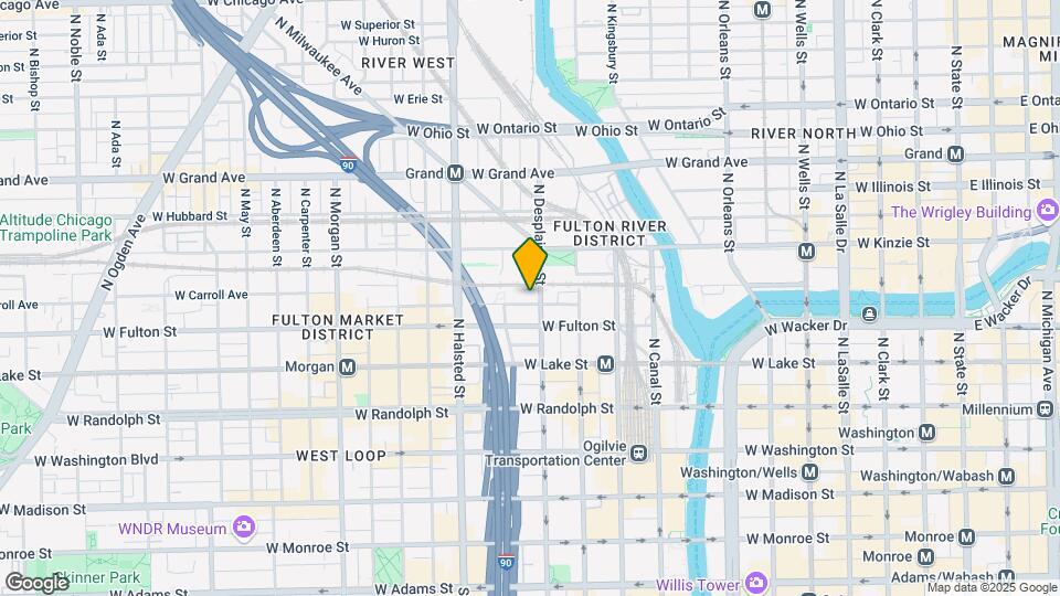 650 W Wayman St Map and Location Details