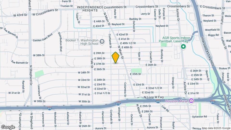 318 E 37th St Map and Location Details