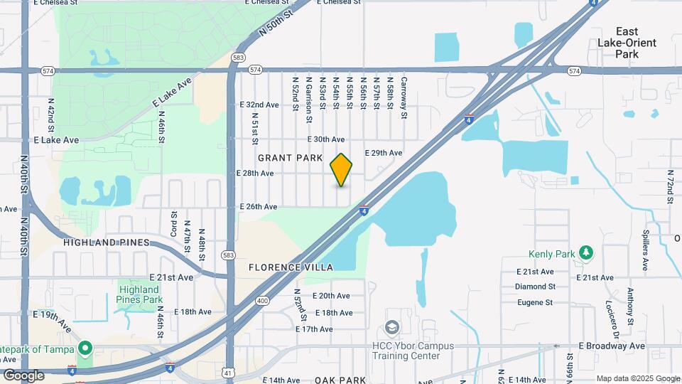 3411 N 54th St Map and Location Details