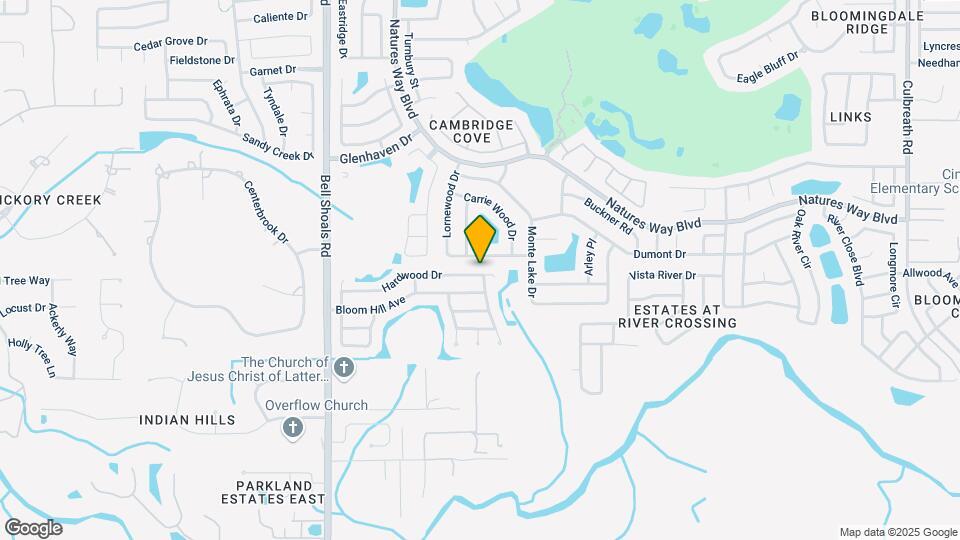 1136 Hardwood Dr Map and Location Details