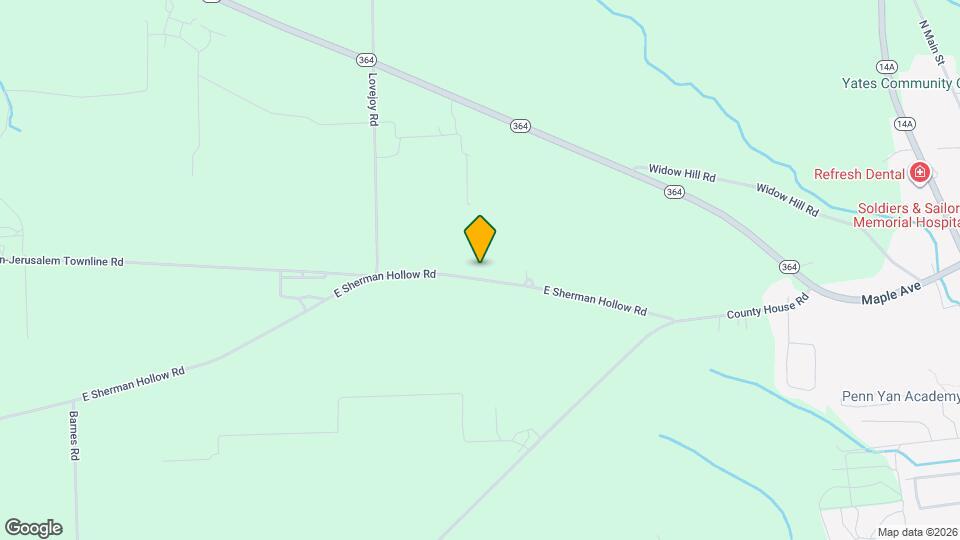 2644 E Sherman Hollow Rd Map and Location Details