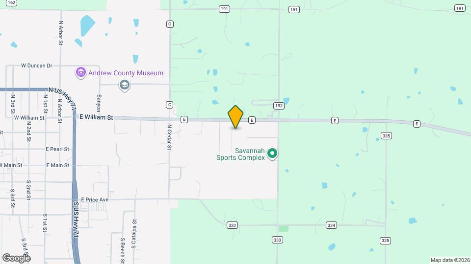 305 N Dogwood St Map and Location Details